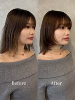 テネール(TENELE)&nbsp;ウルフボブ　Premium髪質改善 20代/30代/40代 港区 赤坂