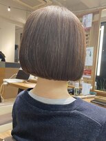 リーナ ビューティガーデン(LiNA BeautyGarden)&nbsp;ワンレンボブ　ナチュラルカラー