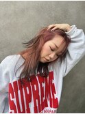 エンドカラーで最先端のヘア