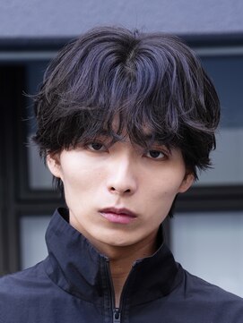 フィフスパーク(fifth PARK) 渋谷緩めシャドウパーマスパイラルパーマメンズマッシュウルフ