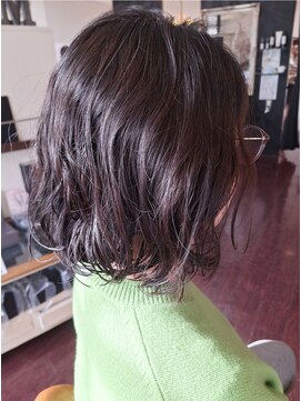 ローレン(LOREM) フェザーパーマゆる巻きパーマ11.5