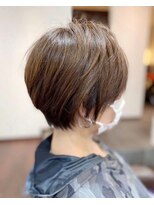 サロウィン 名古屋本山店(SALOWIN)&nbsp;大人可愛いカジュアルショートボブ/HIDE