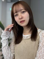 トリッカ シブヤ(TRICCA SHIBUYA)&nbsp;ミディアムレイヤー/シースルー/透明感/艶髪