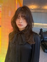 ロンドルーチェ 心斎橋(Lond luce)&nbsp;グレージュ×ハッシュカット［髪質改善/縮毛矯正/レイヤー］