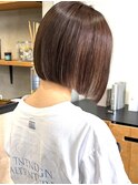 切りっぱなしボブ／ぷつんとボブ