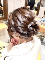 シエル(hair terrace Ciel)&nbsp;フリフリループアップ