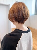 アルバム 銀座(ALBUM GINZA)&nbsp;ふんわりショート_外ハネボブアッシュブラウン_ba275232