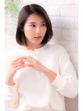 ソア 武蔵小杉(SOAR) 毛先パーマネオウルフ小顔外ハネボブアッシュブラウン