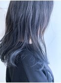 グラデーションカラー ブルー グレー