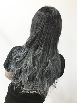 ヘア ライフ セリス(hair life Celis) ハイライトブルーアッシュグレー