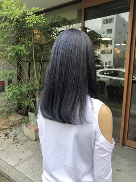 ニコアヘアデザイン(Nicoa hair design) 深海を見ているかのようスタイル