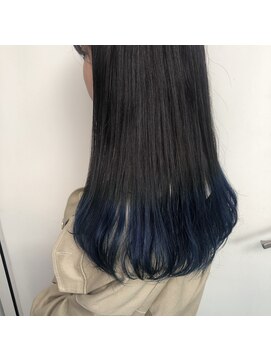 ユノ(juno) ブルー裾カラー