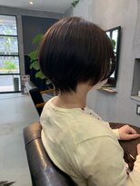 フロープ(frope)&nbsp;frope  イルミナカラーでショートボブ