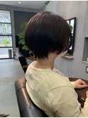 frope  イルミナカラーでショートボブ