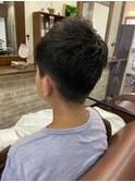ソフトモヒカンベリーショートスタイル