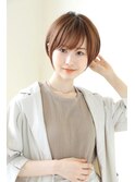 大人可愛い  20代30代　エアリーショート　奈良