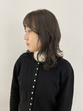 エンドリンク(endlink) 透明感グレージュカラー×ミディアムレイヤー