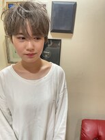 ヘアアンドスペース ベロン(hair&space velon)&nbsp;ハイトーンマッシュショート