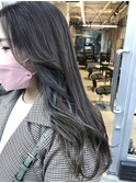 大人かわいいインナーカラー/ロング
