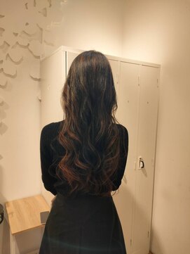 モリノマ(morinoma) ヘナカラーとハイライトで春カラー