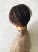 ショートレイヤー ナチュラルブラウン