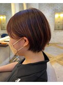 〈キシタクヘアー〉耳かけショートボブ