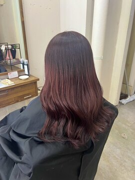 アジールヘア 北千住駅西口店(agir hair) ピンクカラー北千住