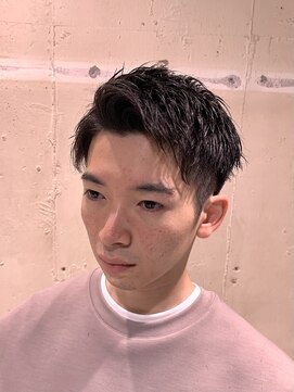 フランクスバーバーザスタンド(Frank’s barber the stand) メンズツーブロックパーマベリーショートF