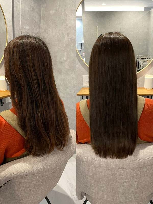 アオアクア 新越谷店(AO-AQUA)&nbsp;【Before→After】髪質改善/トリートメント/ツヤ髪/ブラウン