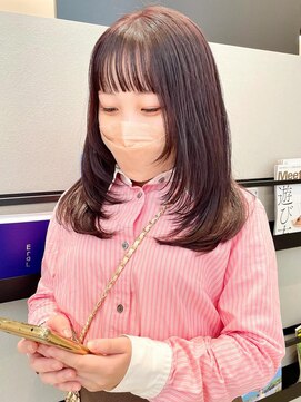 ケーツー あべのキューズモ-ル店(K-two) ロングレイヤー*シャギーレイヤー*レイヤーカット*前髪カット