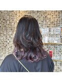 インナーカラーパープル/ミディアム