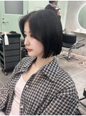韓国タッセルボブ/顔周りカット/千葉駅【白井愛海】