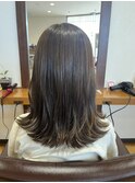 外はねミディアムロング