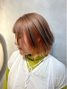 ヴァイス 渋谷店(VAICE) インナーデザインのウルフカット