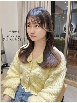 ジーナ 福岡天神(Zina) 韓国/くびれヘア/髪質改善/ブリーチ【Zina福岡天神】