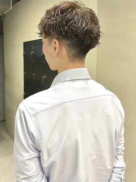 ヘアー アイス ルーチェ(HAIR ICI LUCE) 刈り上げ波巻きスパイラルパーマ/上田