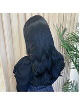 ガーランドウメダ(Garland umeda)&nbsp;ブリーチなし　ネイビーブラック　アディクシー　増田