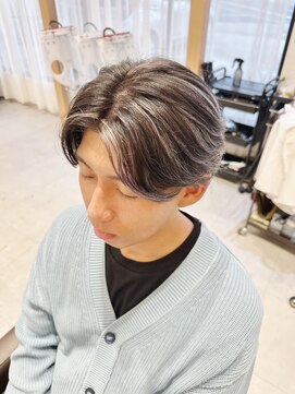 チェレ 新金岡店(Chere) メンズハイライト・メンズセンターパート・カルマヘアー