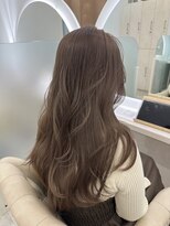 ネモネ バイ ミリー 梅田茶屋町(nemone by milly)&nbsp;【梅田茶屋町】レイヤーカット×ミルクティーグレージュ