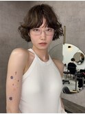 天神　フレンチボブ　ボブパーマ