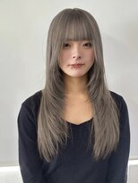 ヘアー アレス(hair ales) ホワイトベージュ　ミルクティーグレー　黒染め落としハイトーン