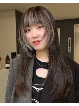 ジーレ(jiire) インナーカラー×フェイスレイヤー