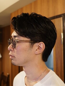 ダウバーバーショップ 表参道(DAU BARBER SHOP) アイロンパーマ 理容室 バーバー Barber パーマ ショート 短髪