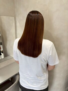 キング 梅田店(K!ng) 縮毛矯正髪質改善ハイライトレイヤーカット梅田美容室エクステ