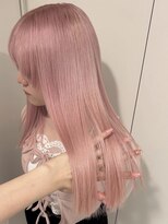 ペレ アネックス 大阪梅田茶屋町店(PELE ANNEX) くびれヘア/アプリコットオレンジ/ハイライトカラー/梅田