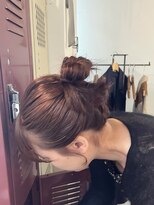 ワゴンヘアー(wagon hair) coral pink