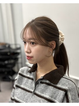 薄め顔周りカット/アリサ