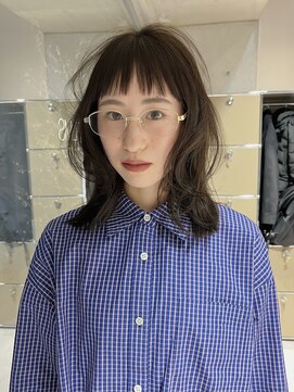 フィルムス 大阪本町(FILMS) 暗めカラー/レイヤーカット/マロンベージュ/くすみベージュ/本町