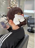 成人式ヘアセット