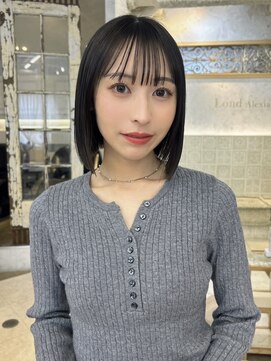 ロンドアリシア 金山(Lond Alexia) 酸性ストレート/前髪カット/リタッチ/カット/ブリーチ
